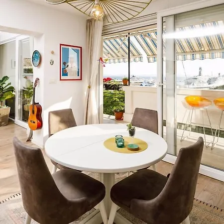 Sunset Oasis “velly” 1br W/ Sea View & Parking Split